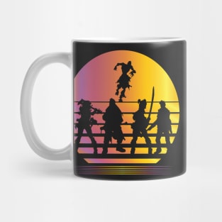 Zombicide Synthwave - Board Game Inspired Graphic - Tabletop Gaming  - BGG Mug